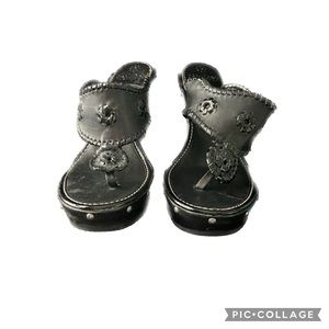 Size 8 Jack Rogers wedge sandals